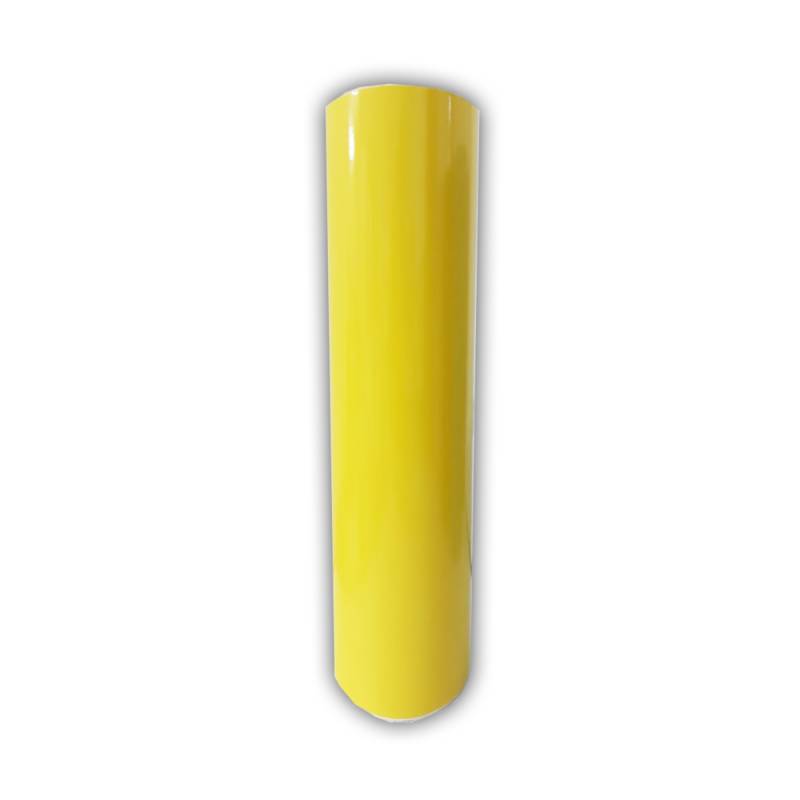 Vinilo Decorativo Autoadhesivo Brillante Rollo de 61cm de ancho por metro lineal - Color: Amarillo Limn