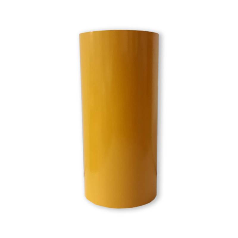 Vinilo Decorativo Autoadhesivo Brillante Rollo de 30cm de ancho por metro lineal - Color: Amarillo Oro