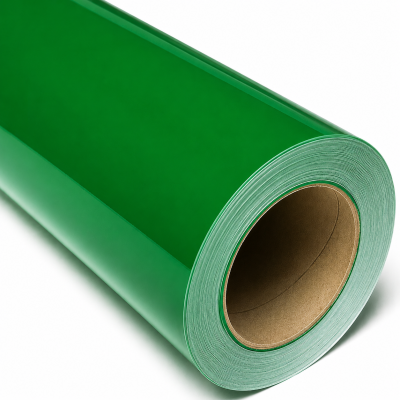 Rollo Vinilo de Corte Brillante 122cm x 50 mts VERDE