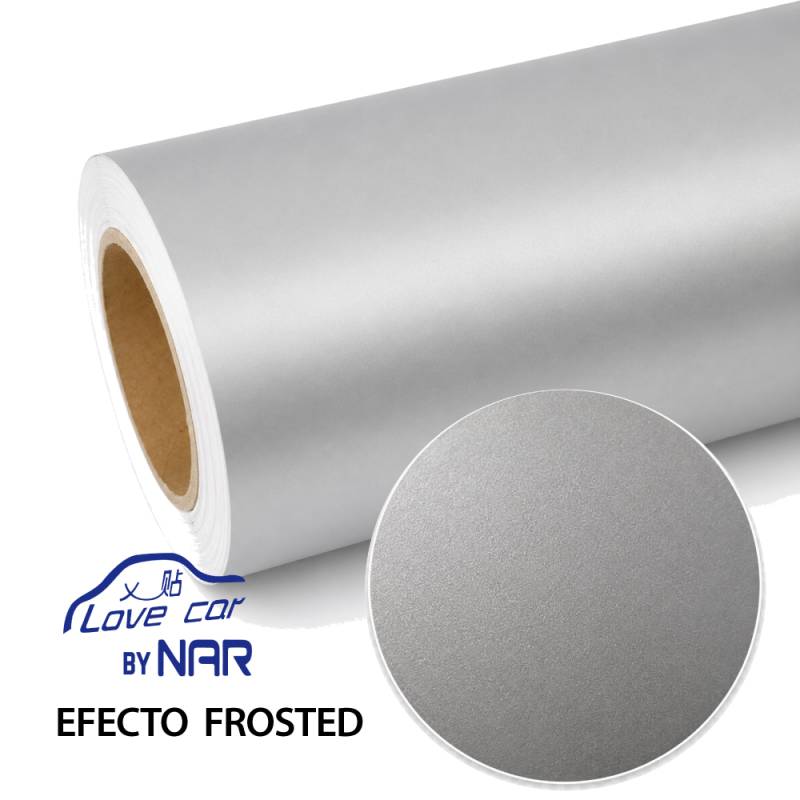 Vinilo LOVECAR Esmerilado Frosted 80mic 120gr Liner, 1.27mts