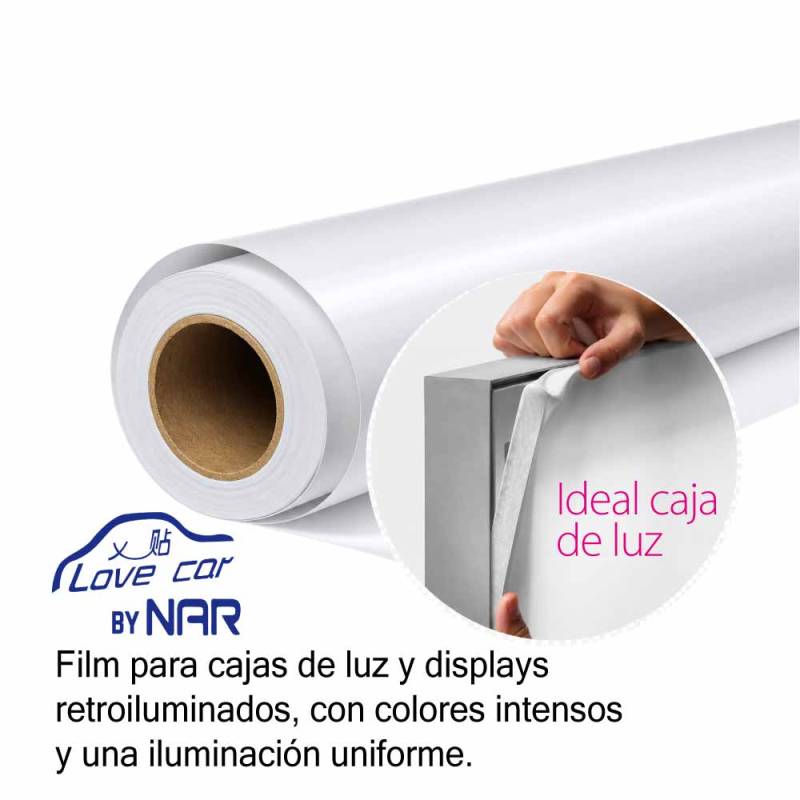 PET Backlight 175mic Coating 270grm x 1,52m x 50m