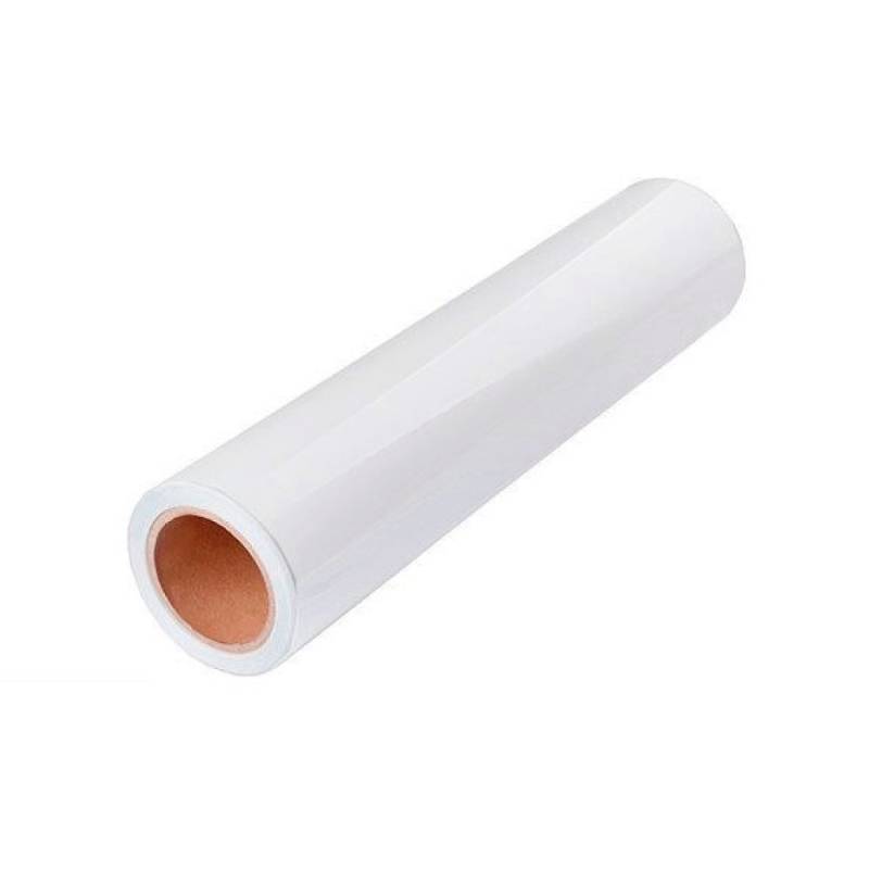 Vinilo Transparente Brillante 80 mic liner 120gr 1,06mt x 50mts