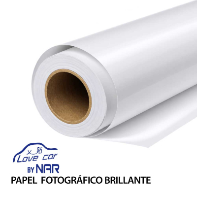 Papel Fotografico Brillante 1,52m x 30mts 220gr