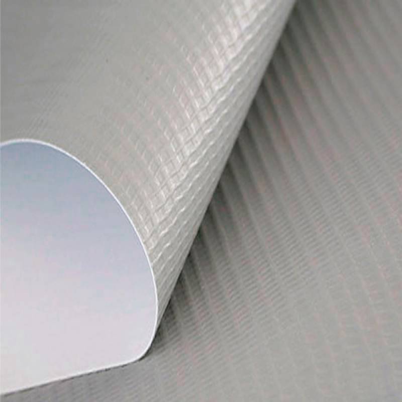Lona Front Base Gris Matte 300*500 13oz (440gr) 3.20mt x 50mts KRAFT